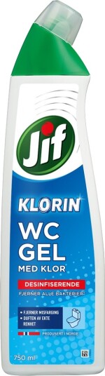 JIF KLORIN WC GEL 750 ML JIF KLORIN WC GEL 750 ML