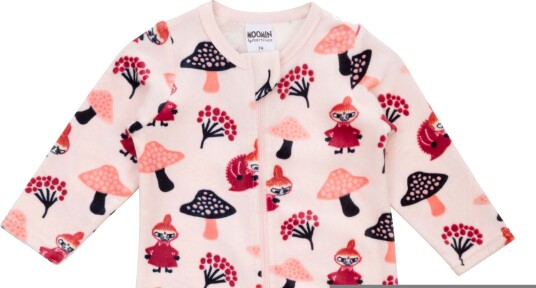 Martinex Svamputflykt Velourpyjamas   Pink   86