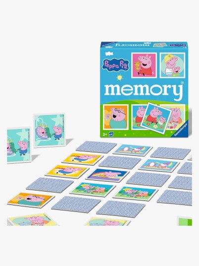 Ravensburger Memory Peppa Gris Rosa Barnespill med 64 Kort
