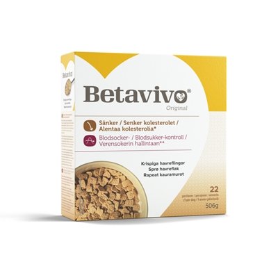 Betavivo Sprø Havreflak 506g - Næringsrik Kornblanding