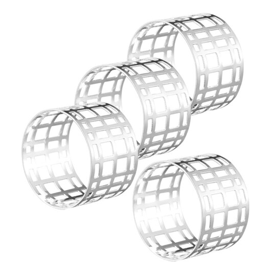 Dorre  Servina serviettringer 4,5 cm 4 stk sølv