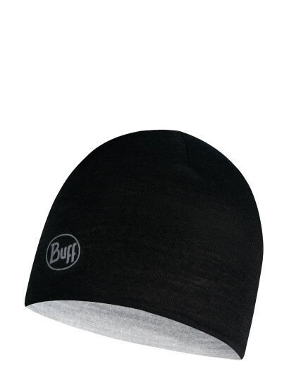 BUFF Merino Lightweight Reversible Beanie Grey ONE SIZE BUFF Merino Lightweight Reversible Beanie Grey ONE SIZE