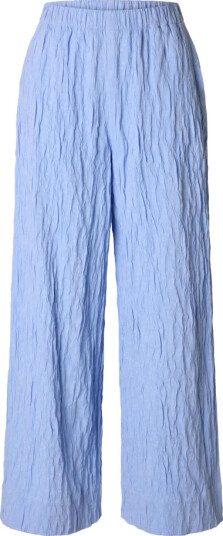 Selected Slfcoria Hw Wide Pant B - Blue - 34