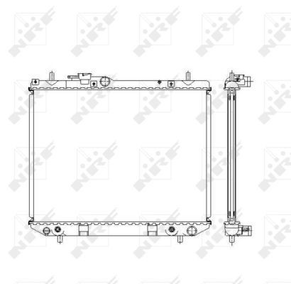Radiator NRF 53537