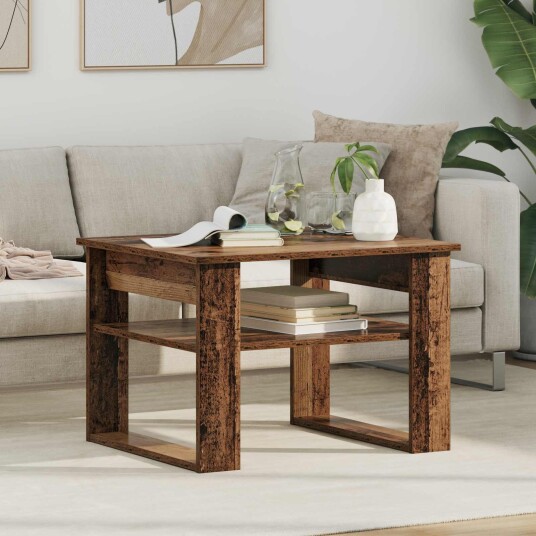 Kaffebord Gammelt tre 64 x 54 x 44 cm Konstruert tre