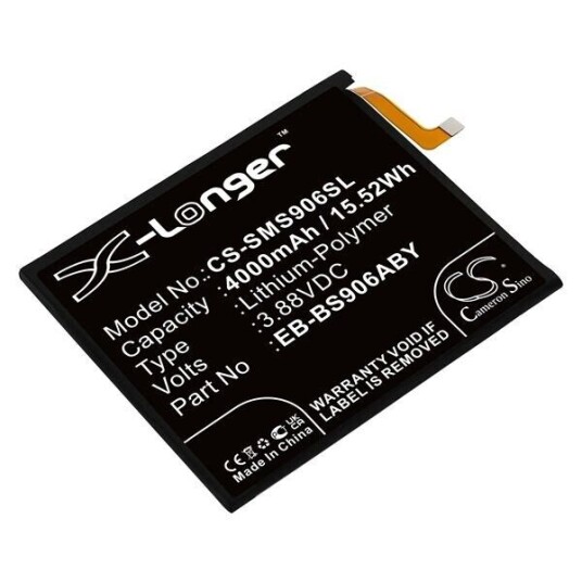 Samsung Galaxy S22+ batteri (4300 mAh 3.8 V, Sort)