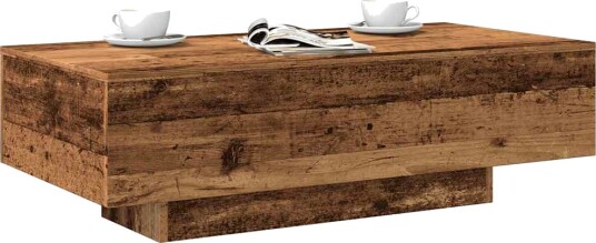 Salongbord gammelt tre 100x49,5x31 cm konstruert tre