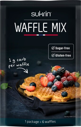 Funksjonell Mat Sukrin Waffle mix 100g Funksjonell Mat Sukrin Waffle mix 100g