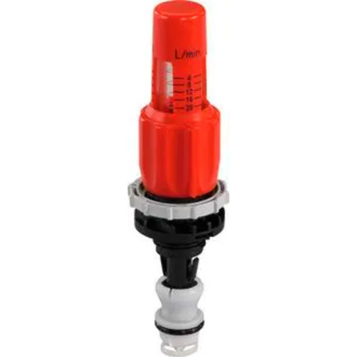Uponor Vario PLUS Turventil 4 l/min, Med gjennomstrømsmåler