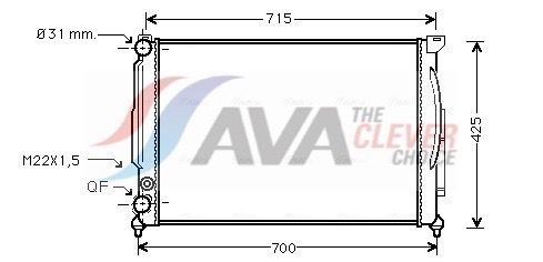 Radiator AVA Clever Choice AIA2105 Radiator AVA Clever Choice AIA2105