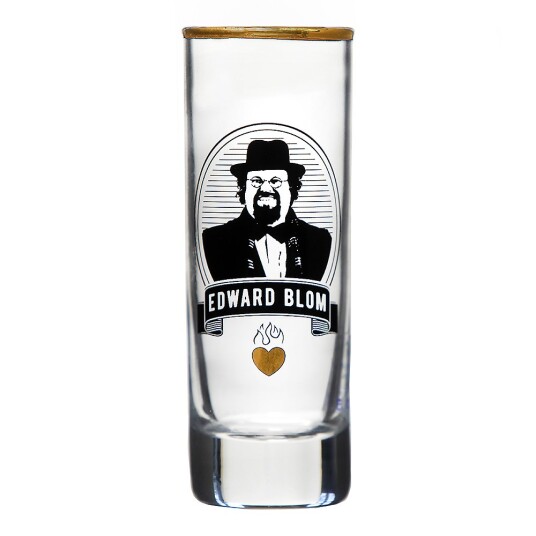 Edward Blom  Collection shotglass No: 5 Det viktiga är