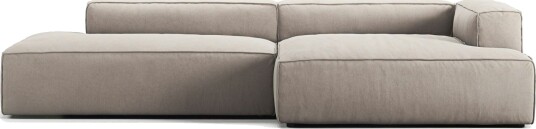 Grand 2,5 Seterbenk åpen ende Venstre Sandshell Beige
