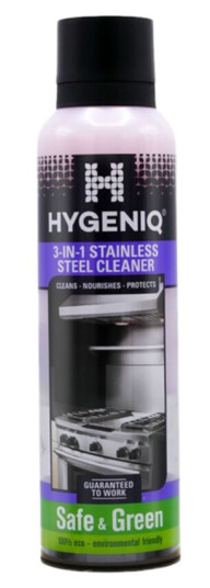 HYGENIQ 3-i-1 Rustfritt stål rengjøring 185 ml HYGENIQ 3-i-1 Rustfritt stål rengjøring 185 ml