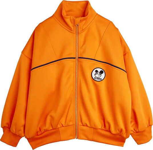 Mini Rodini Ritzratz Patch Tracksuit Jacket Orange 104/110