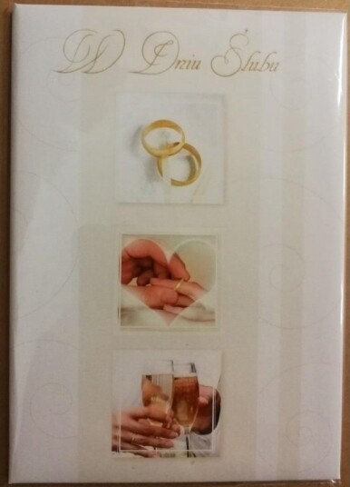 Panorama Glitterbok A5 Bryllup 016