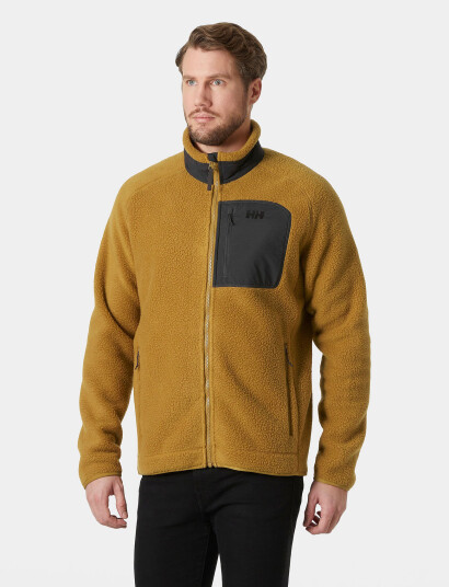 Helly Hansen Panorama Pile Block Jacket - Brown - M