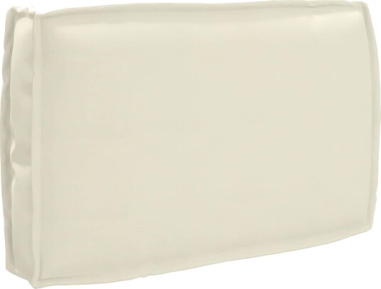 vidaXL Pute Krem 60 x 40 x 12 cm Oxford Stoff