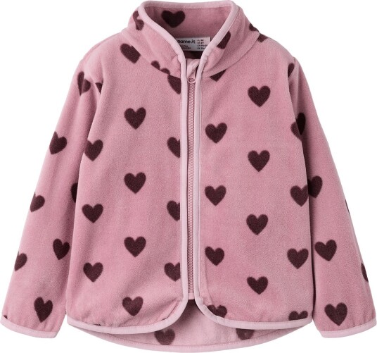 Name It Nmfolajas Nreg Fleece Jacket   MAUVE SHADOWS   116