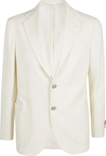 Sartorio Napoli Herre Jakker Hvit 2XL, Sartorio Napoli Herre Jakker Hvit 2XL,
