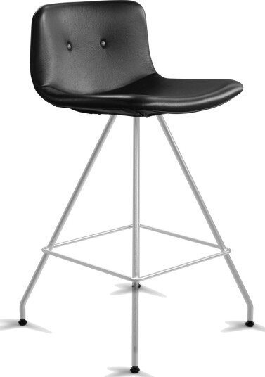 Sibast Furniture Bent Hansen Primum Barkrakk Lav Rustfritt Stål/ Sort