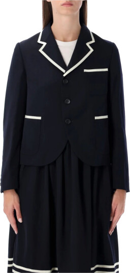 Comme des Garçons Dame Jakker Blå M, Comme des Garçons Dame Jakker Blå M,