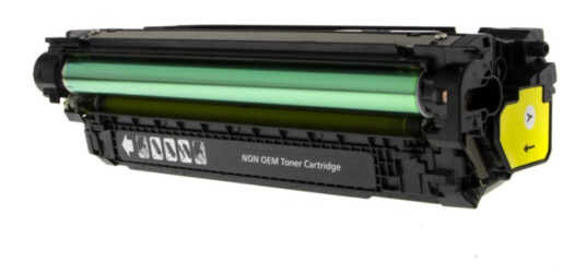 CF322A, Tonerkassett, erstatter HP 653A, gul, 16.500 sider, inkClub