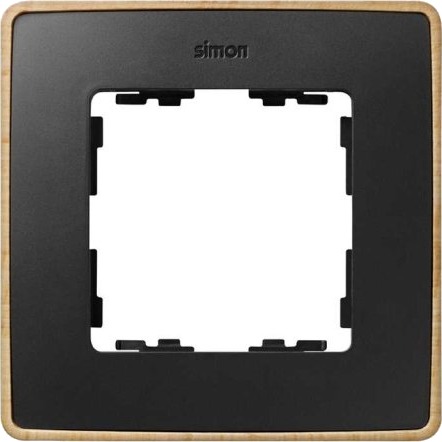 Kontakt Simon 8201610 271 Sort Plast 1 Stykker 17 Mm