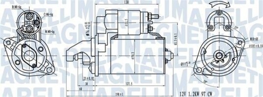 MAGNETI MARELLI 063721413010 Starter MAGNETI MARELLI 063721413010 Starter