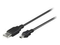 MicroConnect USB-kabel - USB (hann) til mini-USB type B (hann) - 50 cm