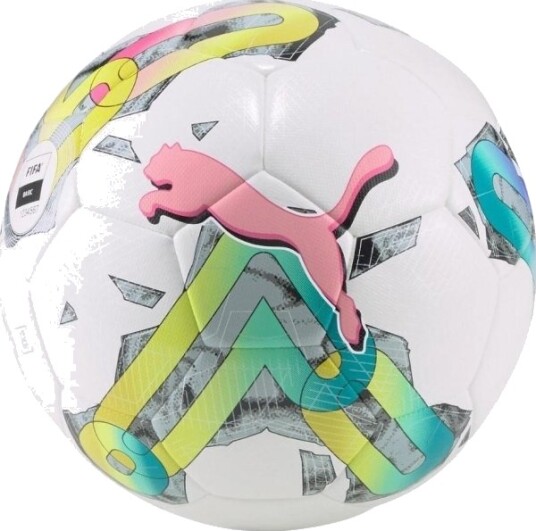 Fotball Puma Orbita 4 Hyb Fifa Basic Hvit Og Grønn-Rosa 83778 01 (5) Fotball Puma Orbita 4 Hyb Fifa Basic Hvit Og Grønn-Rosa 83778 01 (5)