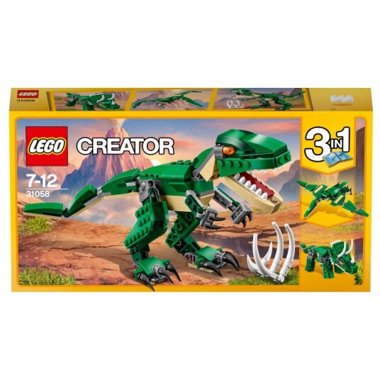 LEGO Skaper 3i1 31058 Grønn dinosaur
