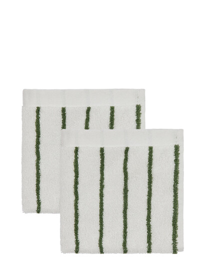 OYOY Living Design Raita Wash Cloth - Pack Of 2 - Multi/patterned - 30X30CM OYOY Living Design Raita Wash Cloth - Pack Of 2 - Multi/patterned - 30X30CM