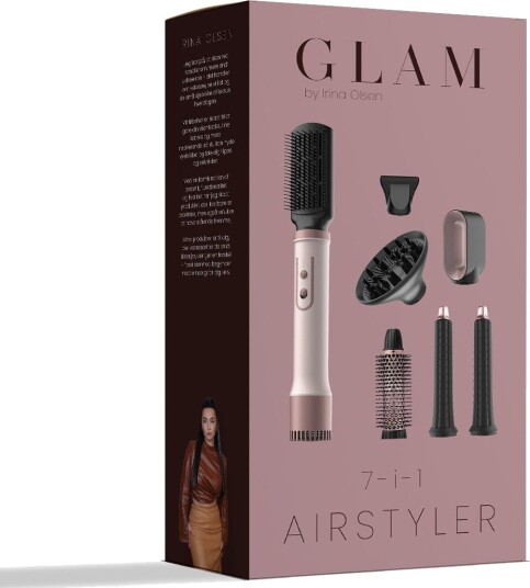 GLAM By Irina 7-i-1 Airstyler (Limited Edition) - 7 deler