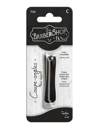 BO Paris Nail Clippers - Black - ONE SIZE BO Paris Nail Clippers - Black - ONE SIZE