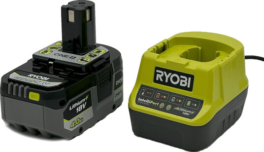 Ryobi 5133005091 Batteri med lader 4000mAh (18V)