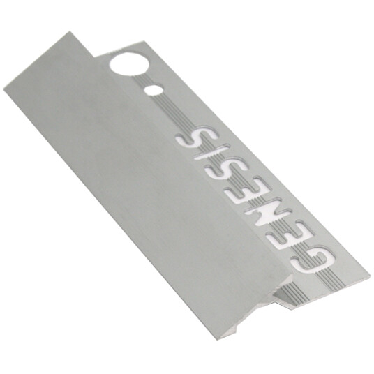 GENESIS OVERGANGSLIST ALUMINIUM 12MM RUA124.81