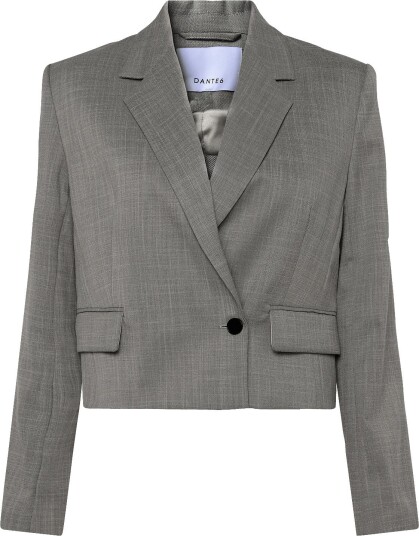 Dante6 Dante6 Reyes Relaxed Fit Cropped Blazer Grey 34