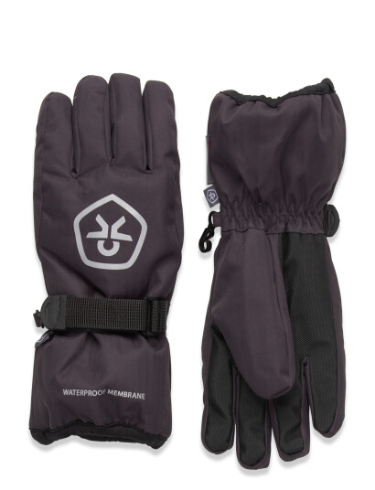 Color Kids Gloves   Waterproof   Grey   12/14Y