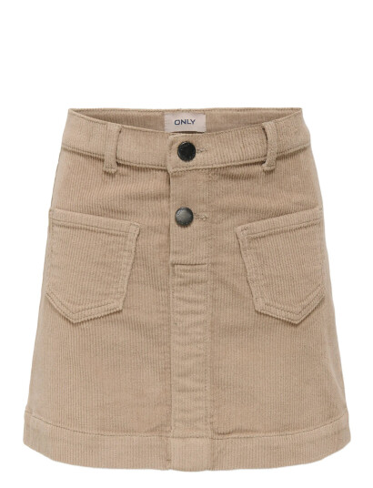 Kids Only Kogamazing Global Hw Cord Skirt Pnt Noos - Beige - 152