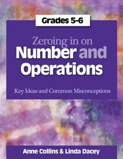 Zeroing In On Number And Operations, Grades 5-6 Av Linda Dacey, Anne Collins