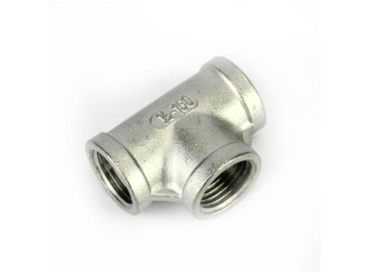 Splitter 3veis rustfri 1/2"" NPT