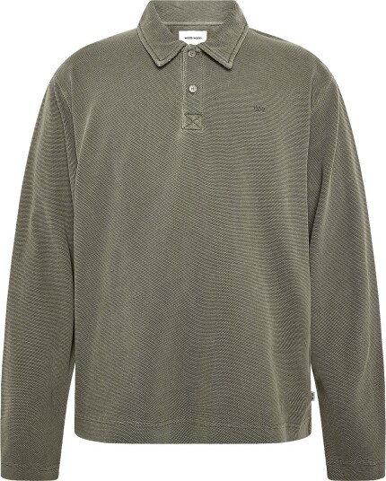 WOOD WOOD Wwthiago Polo 25395 - Khaki green - M