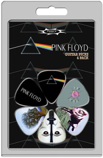 Perri's  Pink Floyd  Iconic  Guitar Picks (6 Pack)