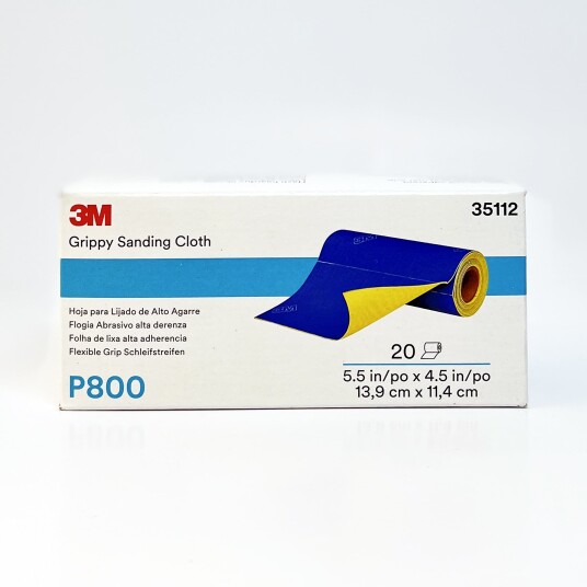 3M Grippy Sanding Cloth P800 20stk