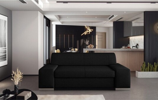 Sofa Eltap Porto Sawana 14 Svart 2190x62x73 cm Sofa Eltap Porto Sawana 14 Svart 2190x62x73 cm