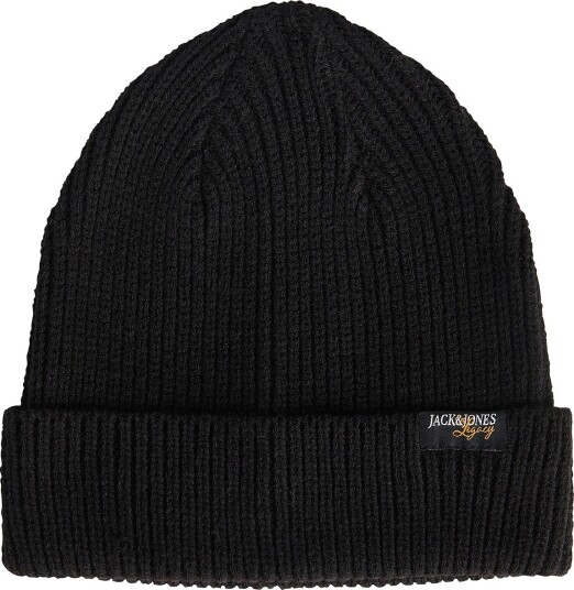 Jack & Jones - Lue Jacjade Beanie Bf Jnr - Svart