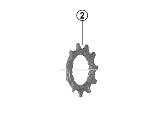 Shimano XTR M9200 klinge 11T 12 speed