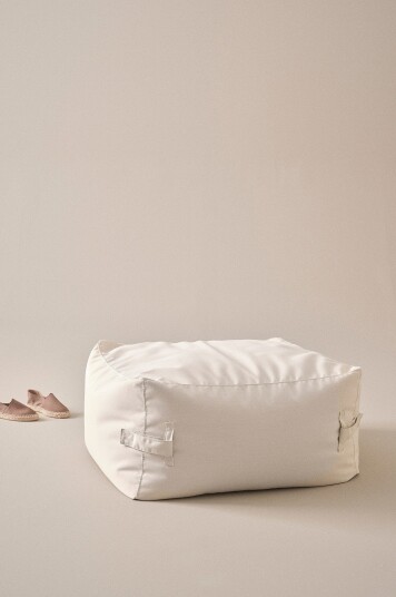 Jotex Sittepuff 80x80 Cm Naturhvit IBIZA 1680817020