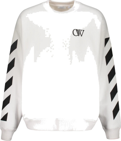Off White Herre Gensere & Hettegensere Hvit L,