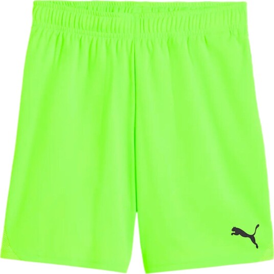 Puma Sportshorts TeamGOAL Green Blending m. Svart Puma 14 år 164 Shorts Grønn
